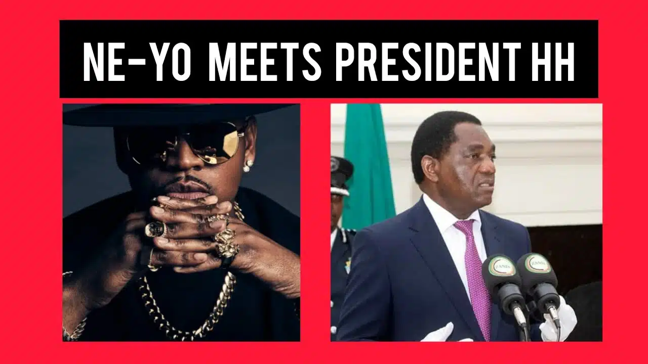 Zambia’s Warm Welcome Ne-Yo Receives Invitation from President Hichilema