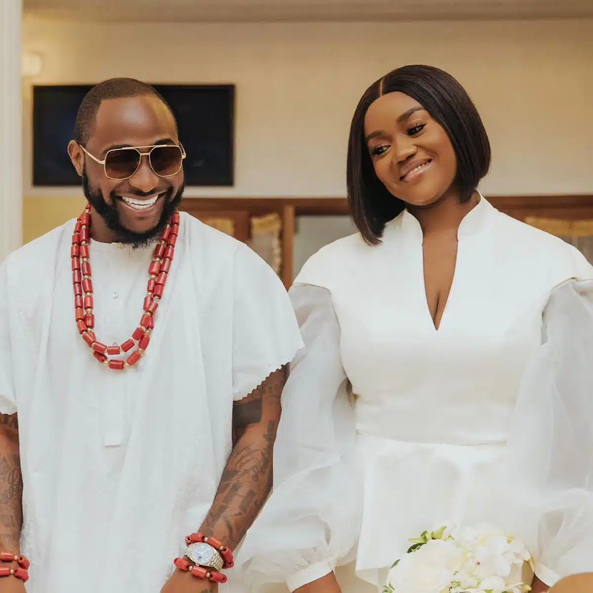 Davido Celebrate’s Wife Chioma’s Birthday with Heartfelt Message