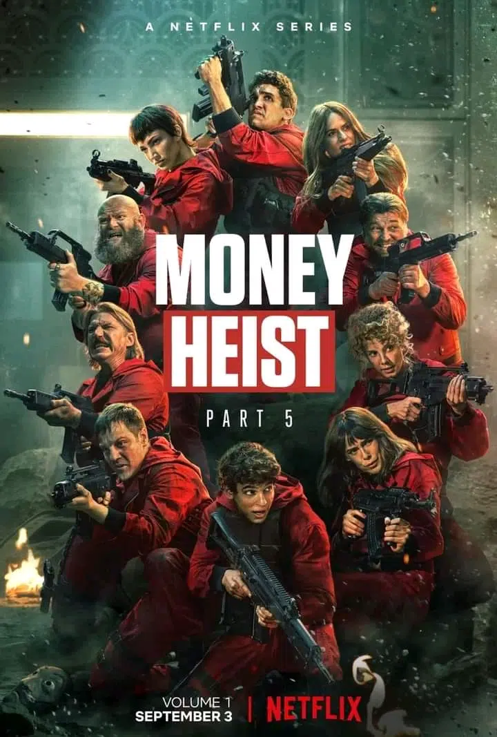 Download Full Movie: Money Heist Season 5 [Episode 1-12]