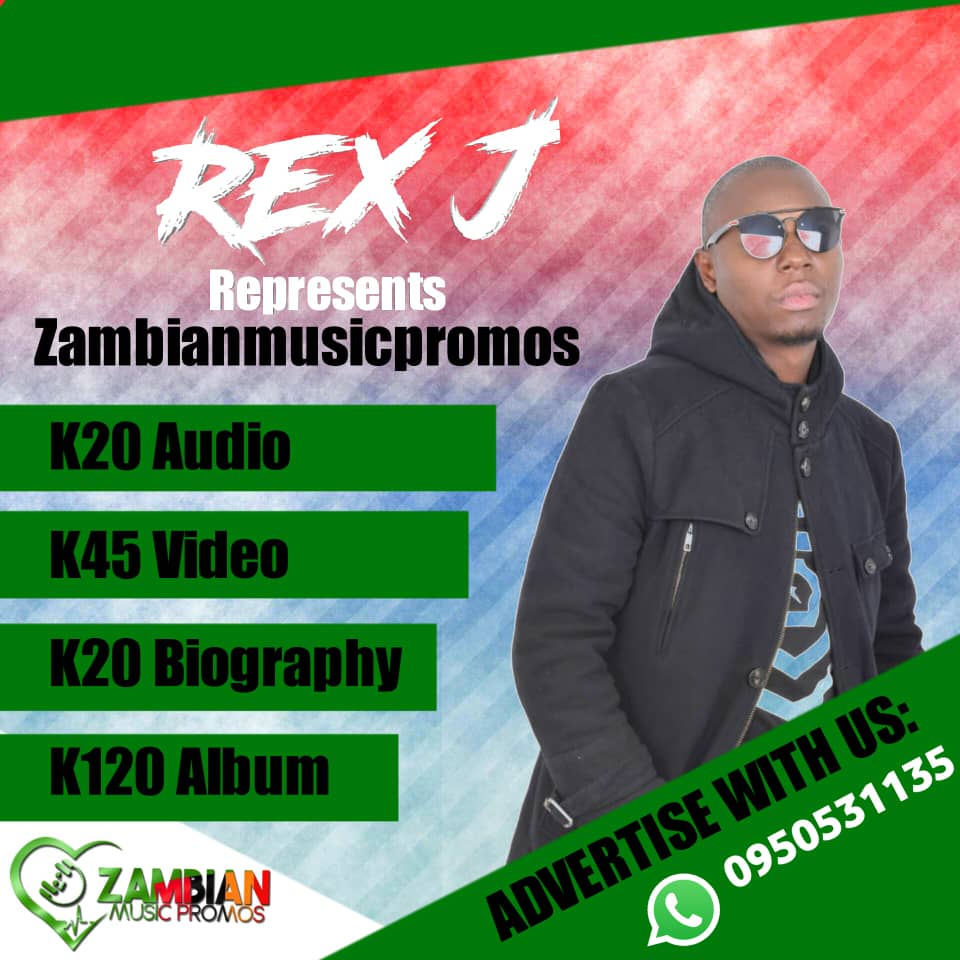 Rex J represents zambianmusicpromos we are happy working with you sir