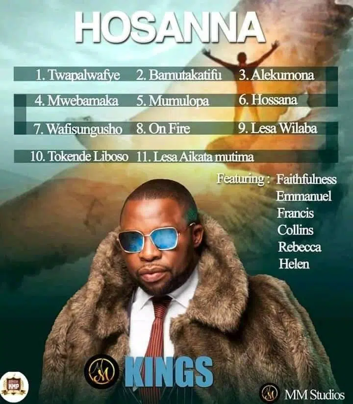 DOWNLOAD ALBUM: Kings Malembe – “Hosanna”