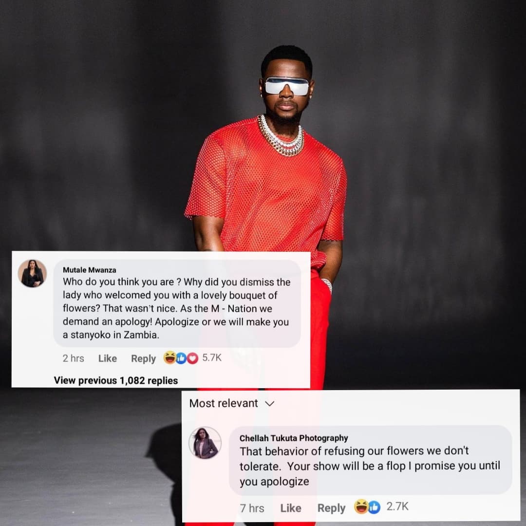 Surprised Zambians are now furious towards kizz Daniel’s reaction upon touchdown in Lusaka  at kk international airport. | Read More…