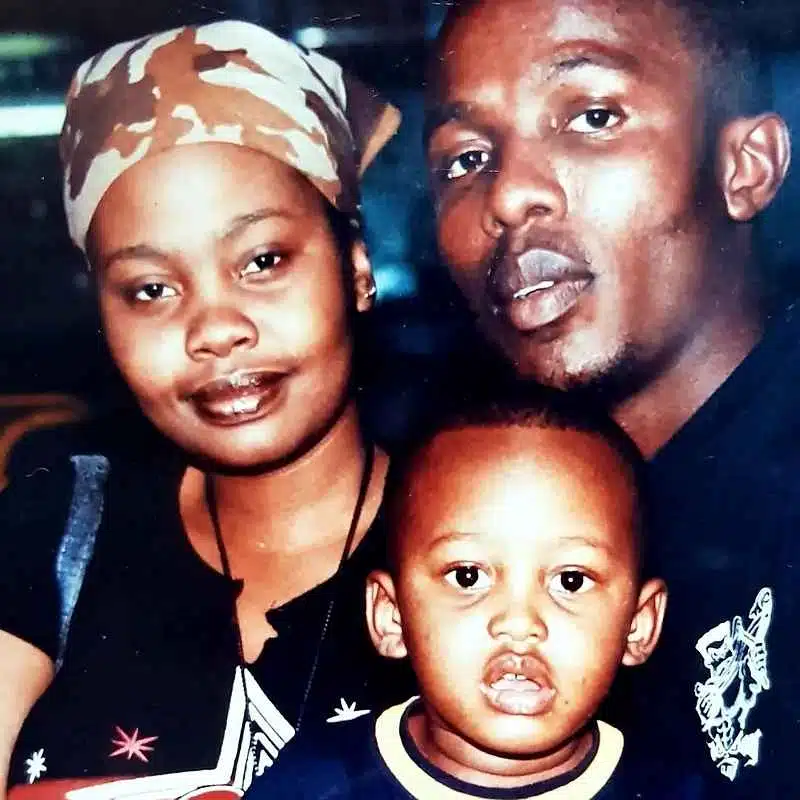 Legendary Zambian musicians Izreal & Nalu, Share Heartwarming throwback photo with their Son