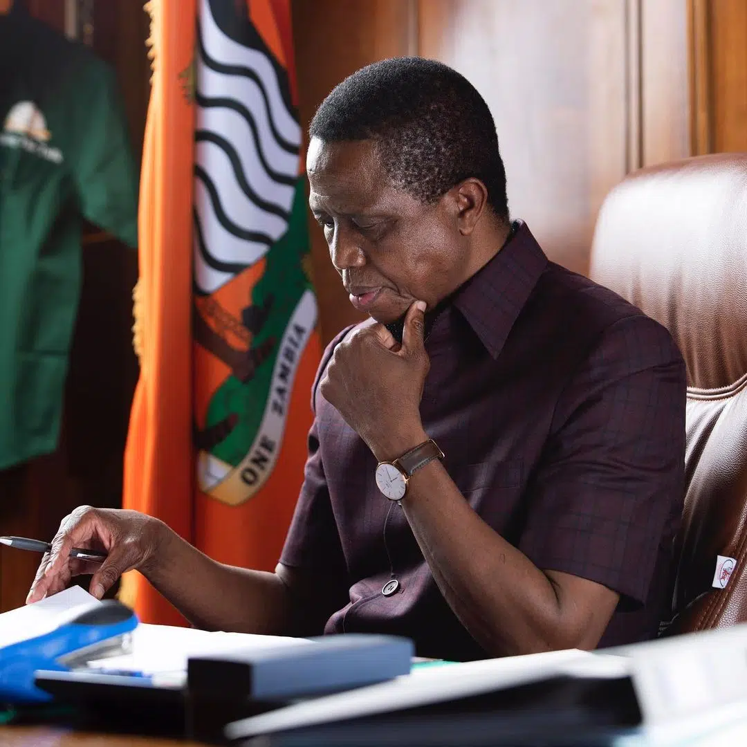 Police arrested arrested former President Edgar Lungu’s spokesman Amos Chanda for an incident late last month