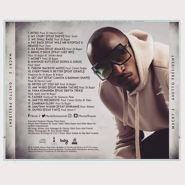 DOWNLOAD ALBUM: Macky 2 – “Ghetto President” | Full Album