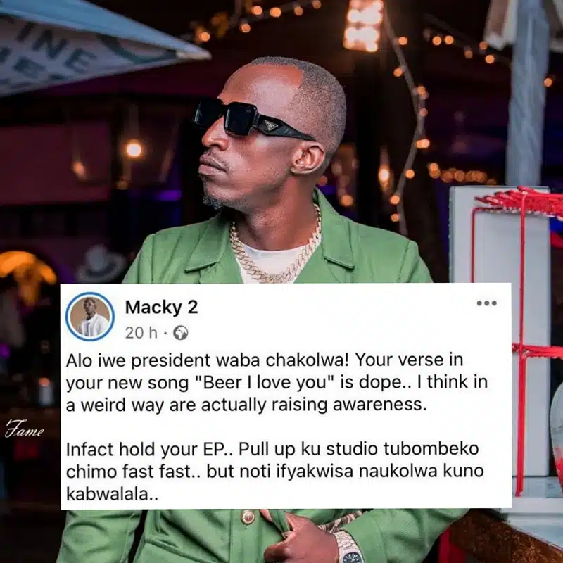Macky 2 Offers Free Studio Session and Verse to Vinchenzo for New EP Project