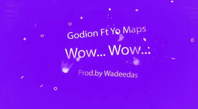 DOWNLOAD VIDEO: Godion Feat Yo Maps – “Wow Wow” Lyrics