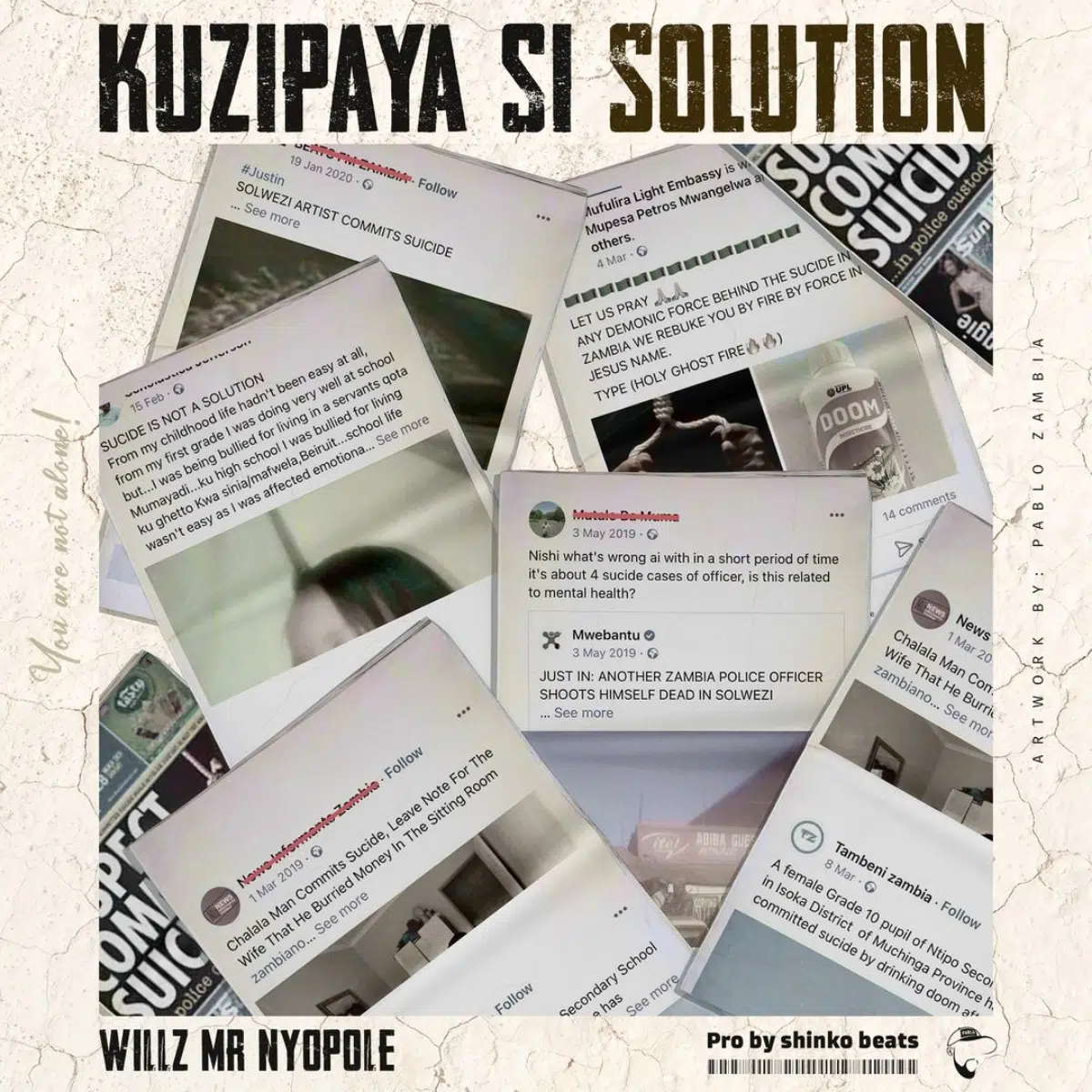 DOWNLOAD: Willz Mr Nyopole – “Kuzipaya Si Solution” Mp3