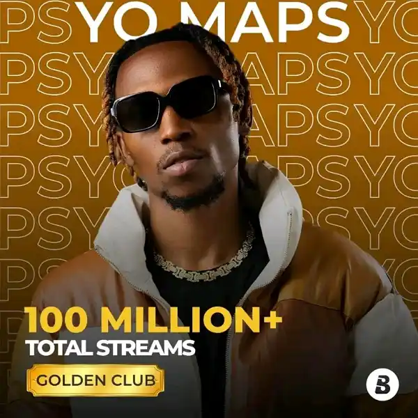 Zambian Artists Achieve Phenomenal Streaming Success: Yo Maps Hits 100 Million Streams, Chef 187 Reaches 50 Million in 3 Months