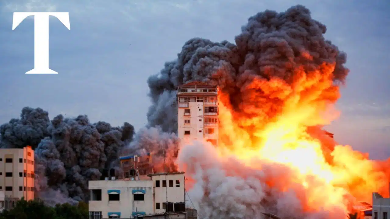 Israel launches counter – Attack after Hamas invasion