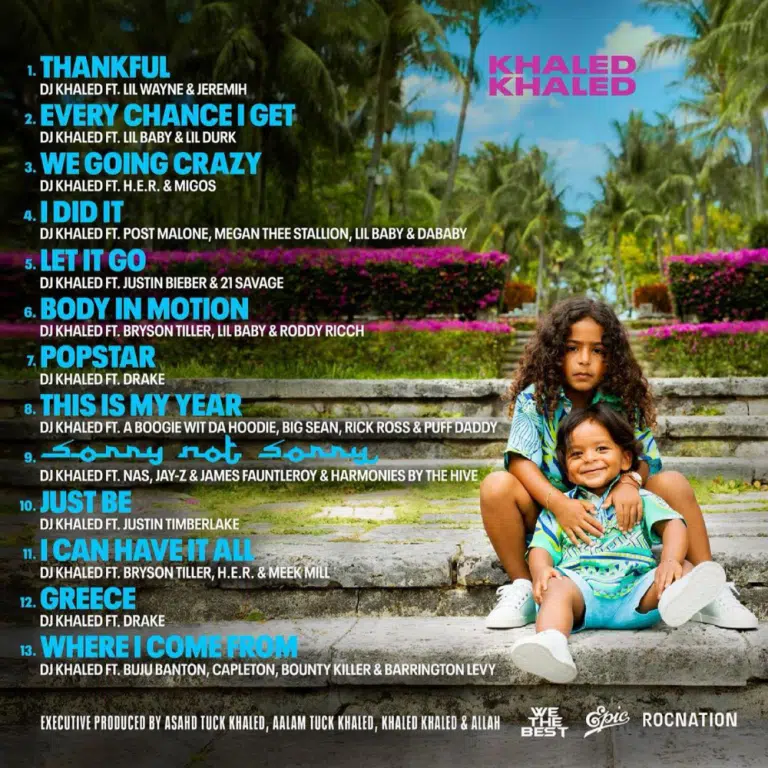 DOWNLOAD FULL ALBUM: DJ Khaled – “KHALED KHALED”
