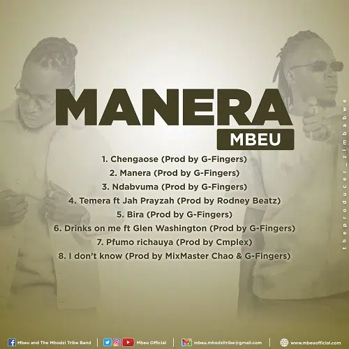 DOWNLOAD ALBUM: MBEU – “MANERA” | FULL ALBUM