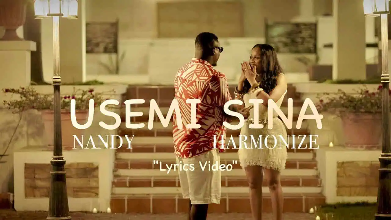 DOWNLOAD VIDEO: Nandy Ft. Harmonize – “Usemi Sina” Mp4