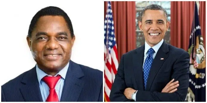 NEWS: Secret Conversation Between Obama And Hichilema Comes To Light